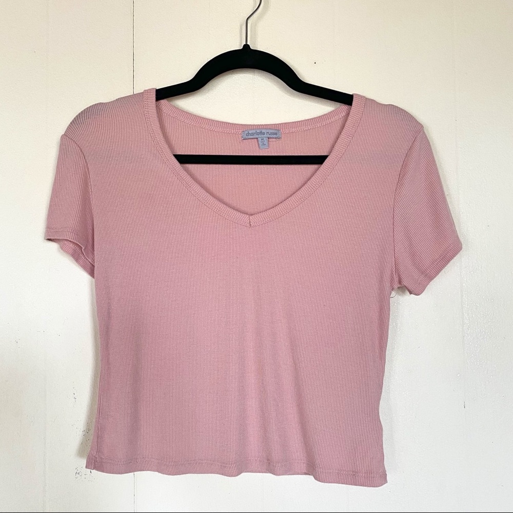 Short Sleeve Crop-Top